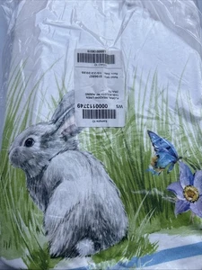 Williams Sonoma Floral Meadow Linen 90" Round Tablecloth - SAMPLE - NEW - Picture 1 of 6