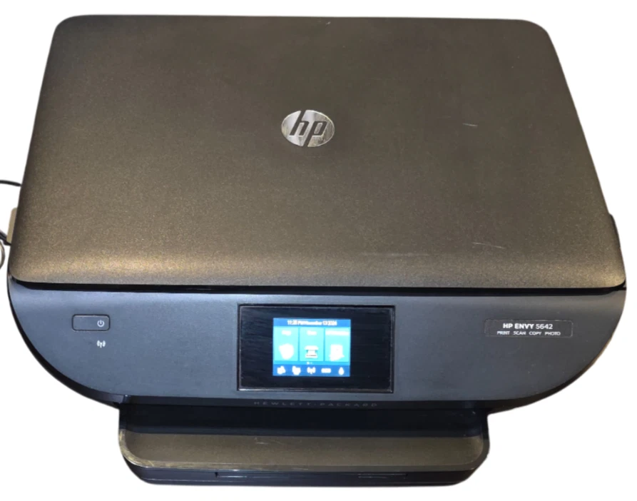 HP ENVY 5642 All-In-One Printer – Tested Working – Print Scan Copy Photo - Image 1 of 4
