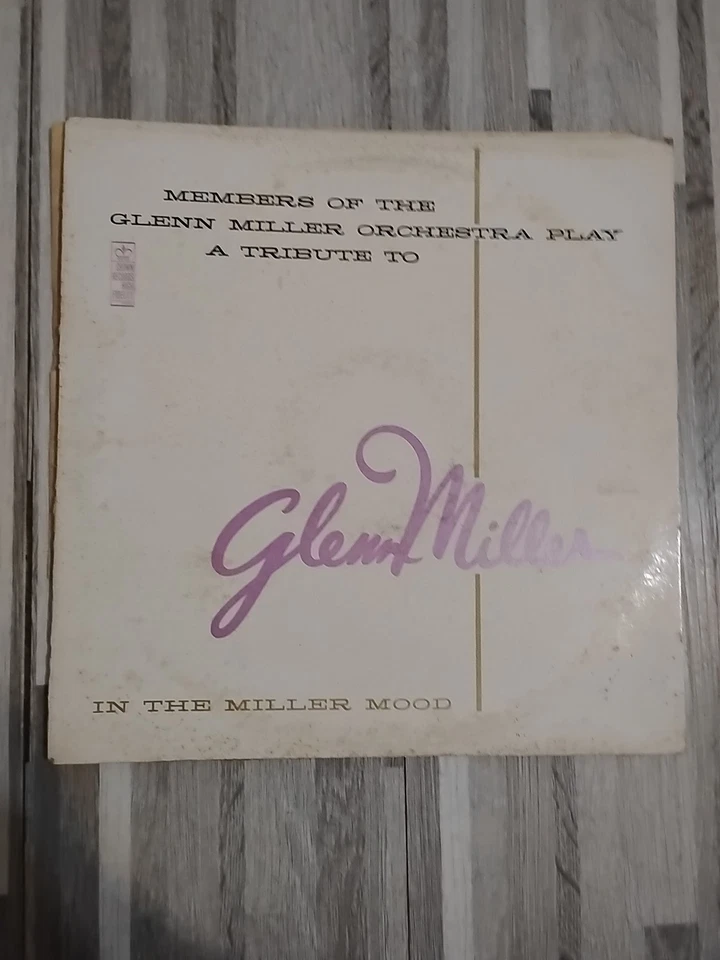 GLENN MILLER ORCHESTRA TRIBUTE TO - In The Miller Mood LP - Image 1 of 4