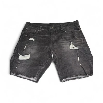 Men’s George black denim shorts size 40 - Image 1 of 2