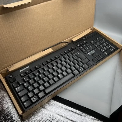 Compaq Genuine Slim PS/2 5137 Multimedia Spanish Keyboard 5189-0904 - Image 1 of 4