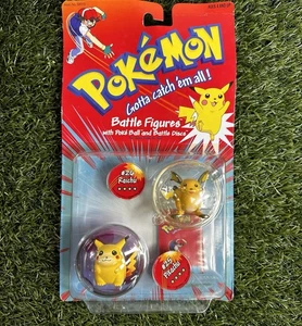 Figuras de batalla Pokémon de colección #26 RAICHU y #25 Pikachu Hasbro MSG 4 PAQUETES BLISTER - Imagen 1 de 7
