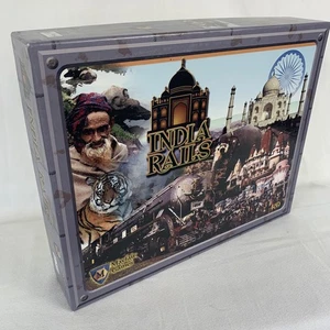 INDIA RAILS 2ND EDITION BOARD GAME MAYFAIR GAMES - Picture 1 of 4