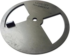 LavaLock Fumador Molinete Barbacoa Amortiguador de Aire Pit Grill Ventilación, ACERO 4 6 8 12 (4" - Imagen 1 de 3