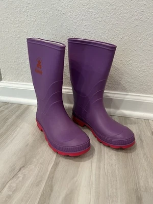 New KAMIK Stomp Rain Boots Purple/Pink Kids Size 3 (EUR 35)  Canada - Image 1 of 4