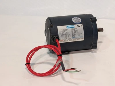 Leeson 101648.00 General Purpose Motor, C4T17NC28E, 1/4hp, 3 Phase, SF: 1.15 - Image 1 of 4