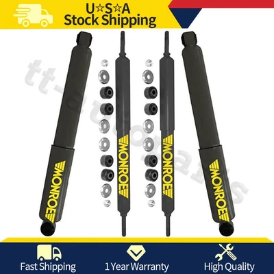 Monroe Shock Absorber Front Rear Shocks Fits 1991 1992 1993 GMC C6000 Topkick - Image 1 of 4
