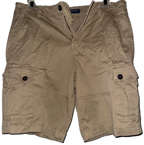 Aeropostle Mens Khaki Cargo Shorts Size 36 - Picture 1 of 6