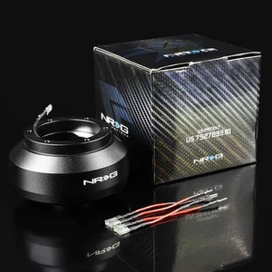 NRG ALUMINUM STEERING WHEEL SHORT HUB ADAPTOR FOR 15+HONDA CIVIC/FIT/ACURA ILX - Picture 1 of 1