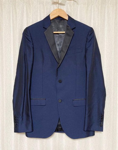 Giacca Gucci seta 100% sartoriale blu 44R usata ottima donna designer