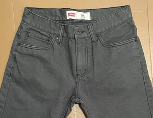 Levi’s 511 Slim Jeans Boys Size 14 Regular Gray Denim - Excellent Condition - Picture 1 of 4