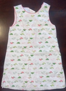 EUC RARE Gymboree Golf Pond Shift Turtles Dress Girls SZ 5 - Picture 1 of 4