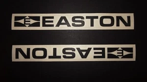 2 TELAIO MEDIO EASTON NERO / BICICLETTA SFREGAMENTO SU DECALCOMANIE / ADESIVI - Foto 1 di 1
