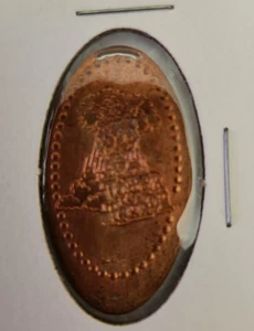 Disney Tower of Terror Elongated Pressed Penny/Coin P1 - Picture 1 of 1