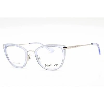 Juicy Couture Women's Eyeglasses Crystal Azure Cat Eye Frame JU 226/G 0RHB 00 - Image 1 of 2