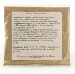 THE Authentic ULTIMATE Organic ESSIAC TEA - 8 Herb Formula Highest Quality 1 oz - Picture 1 of 4