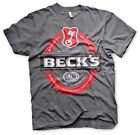 BEER - Becks Label - T-Shirt - (XL) NEW