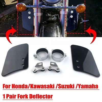 Deflector de protección contra viento de aire para horquilla para Honda VT1100 Shadow Sabre Aero VTX1300R Foto 1 de 4