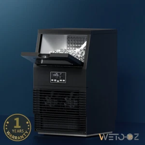 Commercial Ice Maker Machine 30kg Ice Cube Self-Cleaning Quiet 32 cubes cycle - Picture 1 of 6
