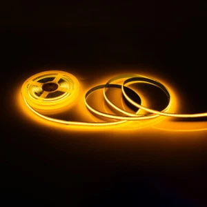 12V/24V COB LED Neon Rope Light Strip Bendable Tape TV Back Fairy Car Room Decor - Picture 1 of 14