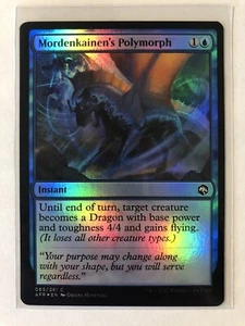 Mordenkainen’s Polymorph Foil Forgetten Realms AFR MTG Magic Pack Fresh! - Picture 1 of 1