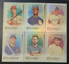 2020 Topps Allen and Ginter SILVER Portrait Hot Box with Rookies You Pick