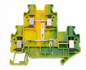 Eaton XBUTT4PE, Two Level Ground Terminal Block, Box of 50 - Picture 1 of 2