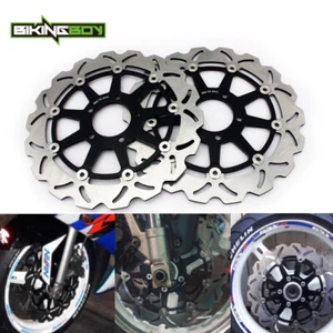 Front Brake Rotors Discs For Suzuki GSX 1300 R HAYABUSA 1999-2007 TL1000R 98-03 - Picture 1 of 9