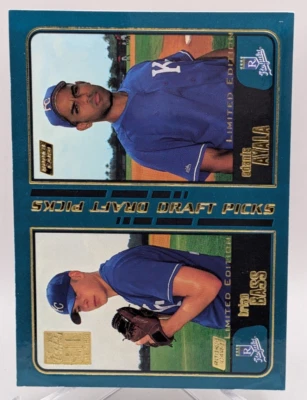2001 Topps - Draft Picks Brian Bass, Odannis Ayala #747 Limited Edition (RC) - Image 1 of 3