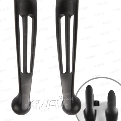 KiWAV hand control lever kit black 2 slots fits 2014 Harley Street Glide FLHX - Image 1 of 4