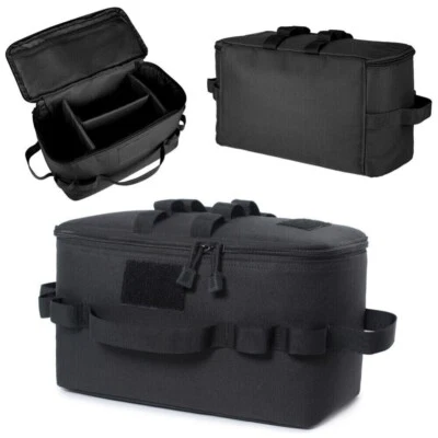 Bolsa de almacenamiento táctica para camping bolsa utilitaria organizadora de utensilios de cocina al aire libre paquete de maletero Foto 1 de 4
