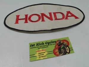 NOS VINTAGE HONDA 1970'S PATCH CB750 ORIGINAL OEM - Picture 1 of 2