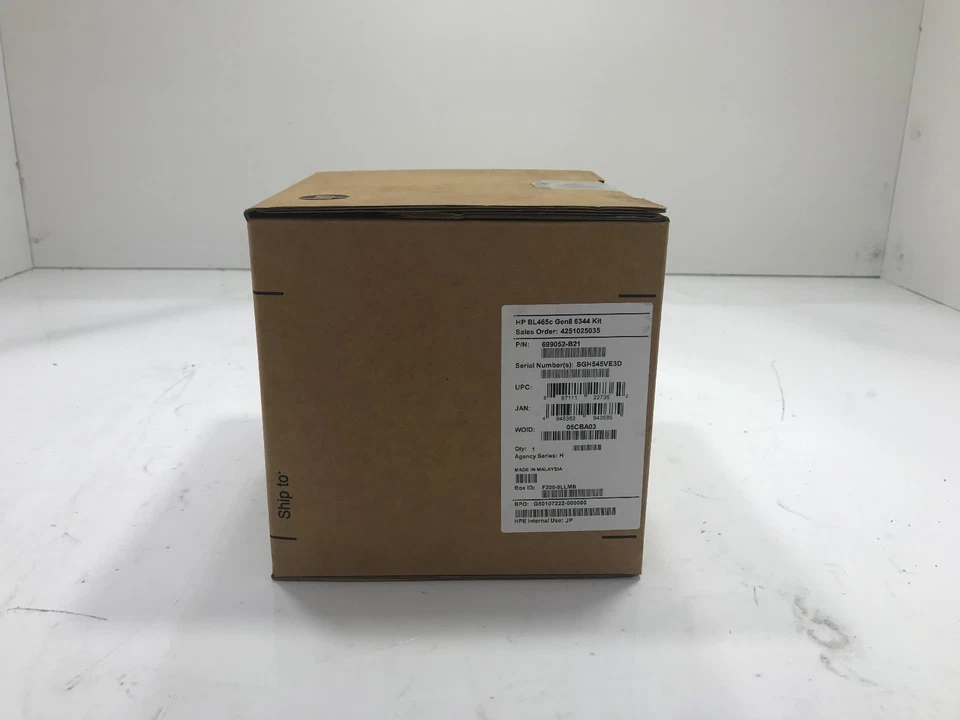 699052-B21- HPE AMD Opteron 6344 2.6Ghz 12-Core BL465c Gen8 Processor Kit - Image 1 of 1