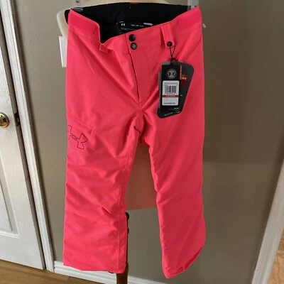 Under Armour ColdGear Infrarrojo Chutes Pantalones de Esquí Niñas Aislamiento XS Rosa Caliente Foto 1 de 4