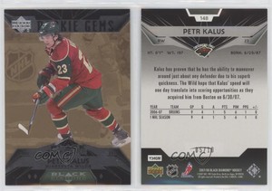 2007-08 Upper Deck Black Diamond Gold /10 Petr Kalus #148 Rookie RC