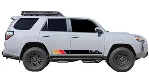 Graphic Side Skirt Stripe Mountain Sticker Kit For Toyota 4Runner Car Door Decal - Picture 1 of 3