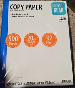 Pen Gear Standard Copy Paper - 500 Sheets - Picture 1 of 1