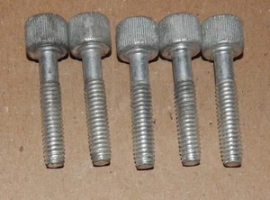 Thumb Screw Knurled 1/4-20 x 1 3/8" Shoulder Head Galvanized Steel USA NOS 176R - Picture 1 of 8