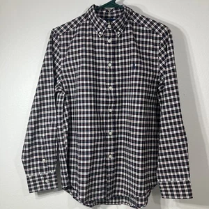 Polo Ralph Lauren Boy's Plaid Shirt Long Sleeve 100% Cotton Size Large (14-16) - Picture 1 of 3
