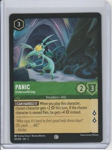 Panic - Underworld Imp 87/204 Common Rise of the Floodborn Disney Lorcana TCG - Bild 1 von 2