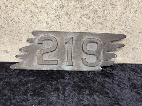 Antique Bronze Building Number Architectural Sign Plaque Cover