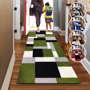 Extra Long Hallway Runner Rug Living Room Bedroom Kitchen Hall Runners Floor Mat - Picture 1 of 21