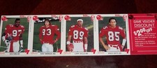 Calgary Stampeders Football player cards Panel 2 Kentucky fried Chicken 1986 