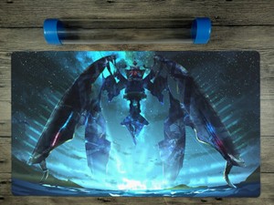 YuGiOh Apoqliphort Towers Trading Card Game Playmat TCG Mat Free Best Tube / Bag