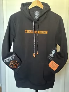 CROOKS & CASTLES BLACK HOODIE Size SMALL NWT - Picture 1 of 10
