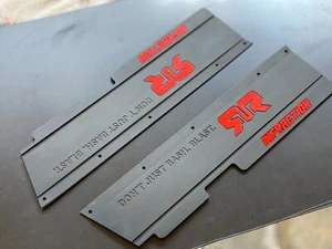 Arrma Infraction 6s 1/7 Side Skirt W/ Body Lock Aluminum V2.0 BLACK - StupidRC - Picture 1 of 7