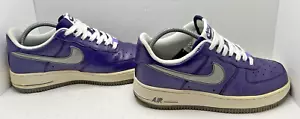 Nike Air Force 1 '07' púrpura metálico 315115-501 para mujer talla 8,5 - Imagen 1 de 11