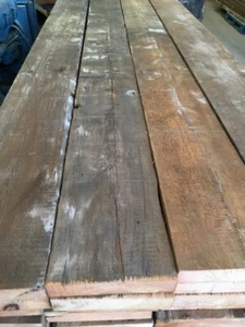 Reclaimed Timber / Reclaimed Old Pine Beams/ 9"x2" Character Beams 2m lengths - Picture 1 of 22