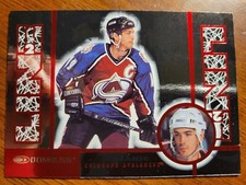 1997-98 Donruss Line 2 Line #12 Joe Sakic Colorado Avalanche #1783 of 4000 WOW!!