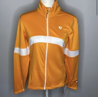Orange & White Pearl Izumi | Womens Elite Zip Up | Size Large - Image 1 of 4